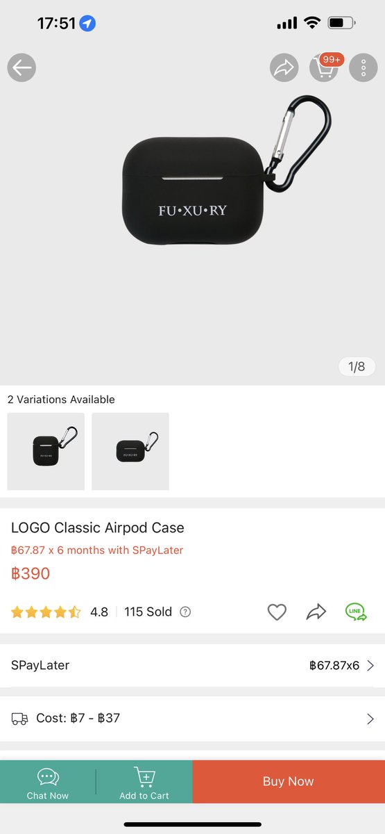 chubblebe's tweet photo. ส่งต่อ fuxury airpod case (รุ่นpro)
350฿ (รวมส่ง)  from 390฿
ยังไม่ได้ใช่เลย กดสั่งมาผิดรุ่น🥹

#ส่งต่อเคสแอร์พอด #fuxury #vghbkkส่งต่อ #vghbkk #เสื้อผ้ามือสองสภาพดี #ส่งต่อของใช้ #เสื้อผ้ามือสอง https://t.co/NtrWNQVuBs
