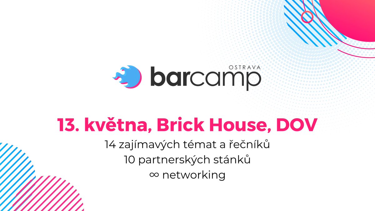 Už tuto sobotu se na vás budeme těšit na beznadějně vyprodaném @barcampov, kde pro vás stejně jako loni budeme na Shopsys baru míchat drinky a dobrou náladu. Stavte se za námi na pokec i něco ostřejšího 🍹.
Program a další info: barcampostrava.cz