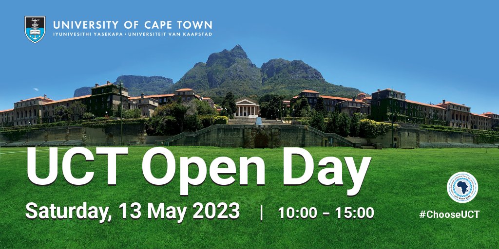 UCT on Twitter "UCT Open Day is a great way to gather information