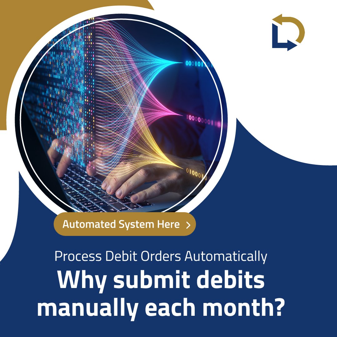 Tired of manually submitting your debit order collections each month? Direct Debit's automated system is the solution. Load clients once-off and we manage the recurring transactions! directdebit.co.za #debitorder #payments #debitordercollection #debitordercollections