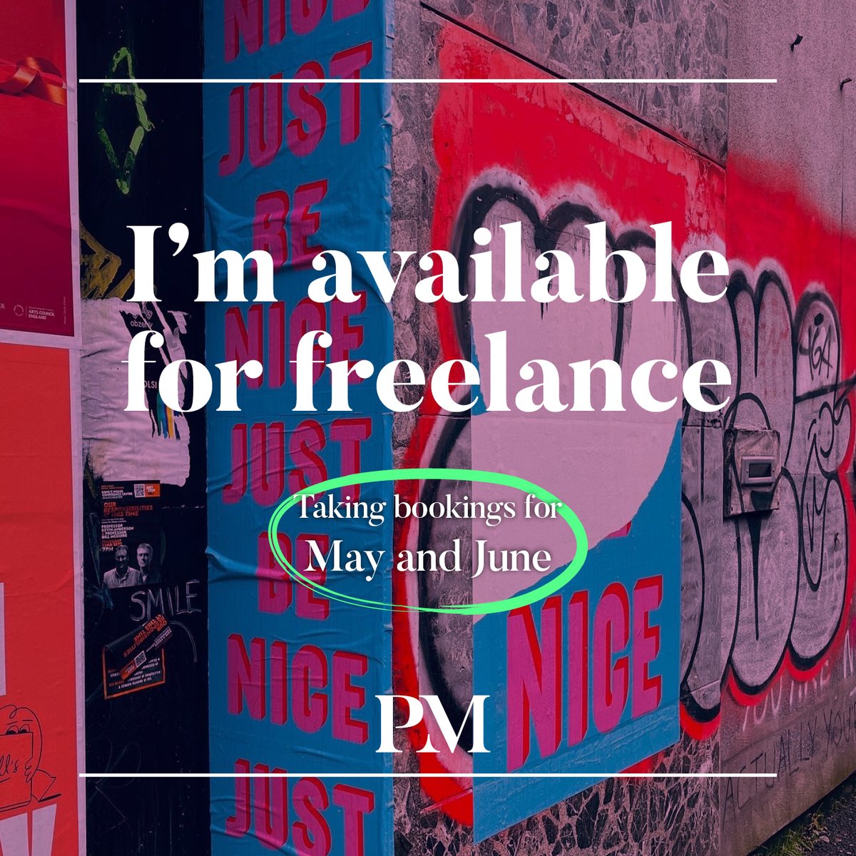 I currently have some availability for the rest of May and into June for freelance work 🗓👋🏻 

Studio or creative agency who might need an extra pair of hands? (ad-hoc or regularly) –  If you'd like to have a chat or think we may be a good fit working together, get in touch 😊