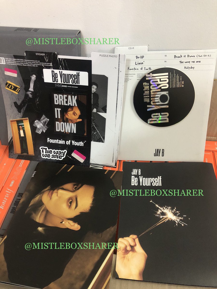 MISTLEBOXSHARER's tweet photo. WTS/ LFB 🇵🇭

JAY B - Be Yourself [UNSEALED ALBUM] 

₱75 EA 
₱140 if SET 

▫️Check the photos for inclusion 
▫️3 DAYS DOP 
▫️SCO/SDD/LBC

☑️If interested to take all, Please DM us. 

-this albums are unclaimed from our box 32, Not claimed/Paid by our Boxsharer.

Help RT. 
#JAYB https://t.co/PFQ9sqTbvC