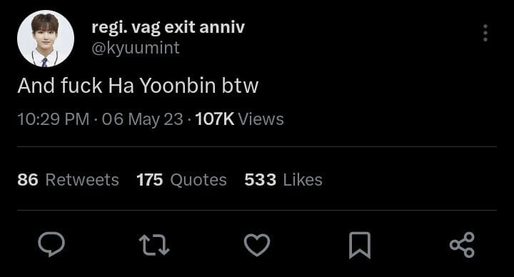HA YOONBIN INDONESIA (SLOW UPDATE) tweet media
