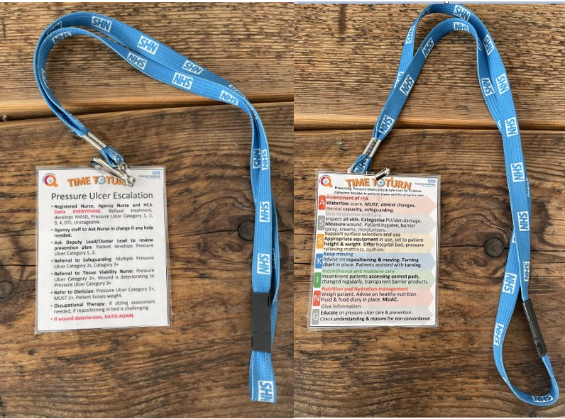 QIHomerton's tweet photo. Thrilled to have launched our very own ASSKING action cards!! A great initiative to combat #pressureulcers

#QI #HomertonQI #Qualityimprovement #QITwitter #NHSHomerton https://t.co/RDkzxjmXKG