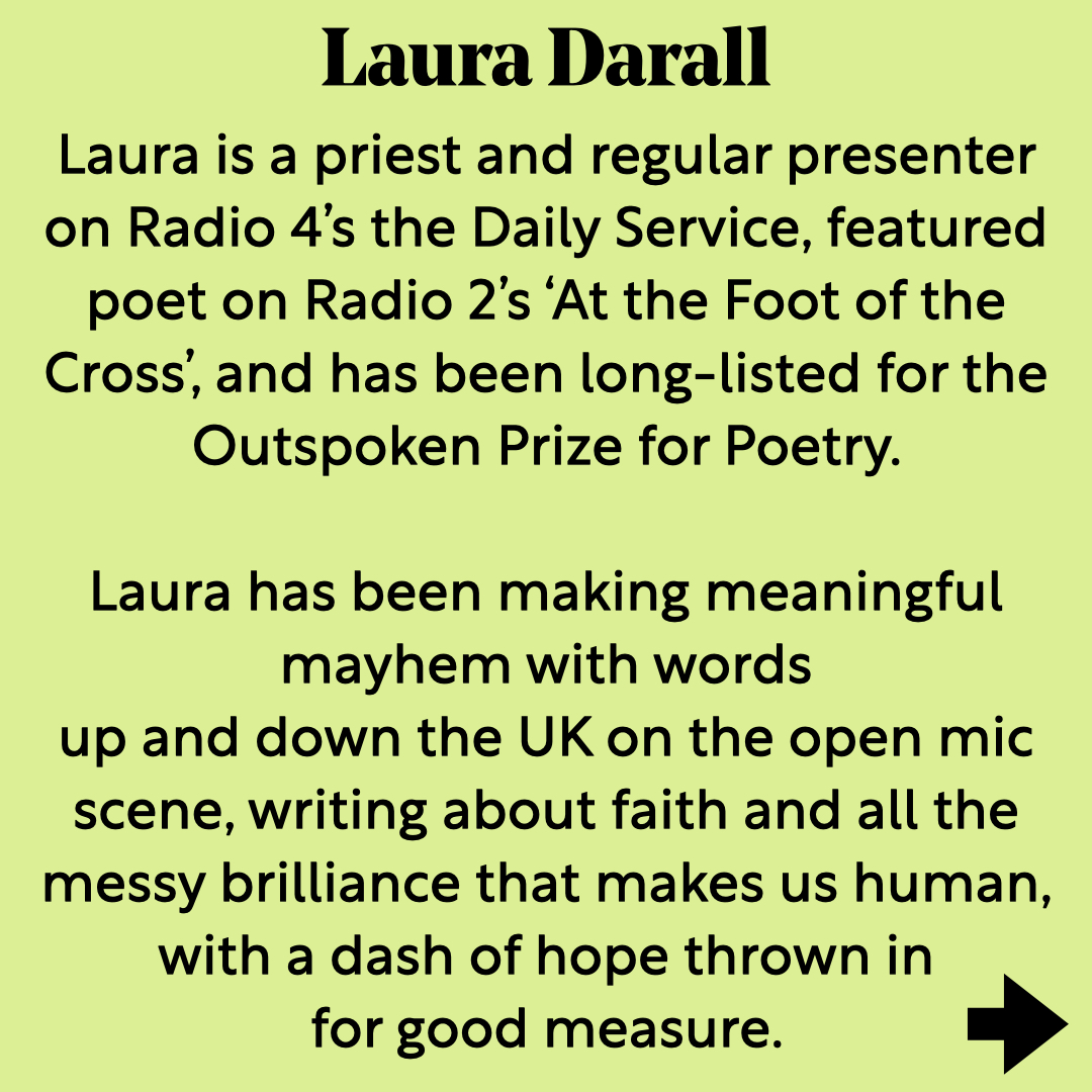 🎤 Introducing artists from the upcoming Big Church Festival's Spoken Word Stage: Jude Simpson and Laura Darrall. 

Book your tickets: 👇
cstu.io/5b9056
---
<a href="/judesimpson/">Jude Simpson</a> <a href="/lauradarrall/">Laura Darrall</a> <a href="/daiwoolridge/">Dai Woolridge (Poet)</a> 
---
#BigChurchFest #BigChurchFestival2023 #SpokenWord #BCF23