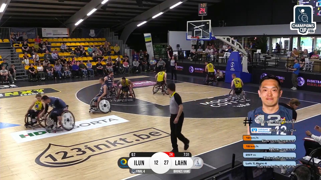 Congratulations to Rienk van der Slikke for creating the first live performance stats for a major wheelchair sports event, broadcasted during the Eurocup Champions Cup Final. New technology made possible using the x-IMU3. #parasport #wheelchair #wheelchairbasketball