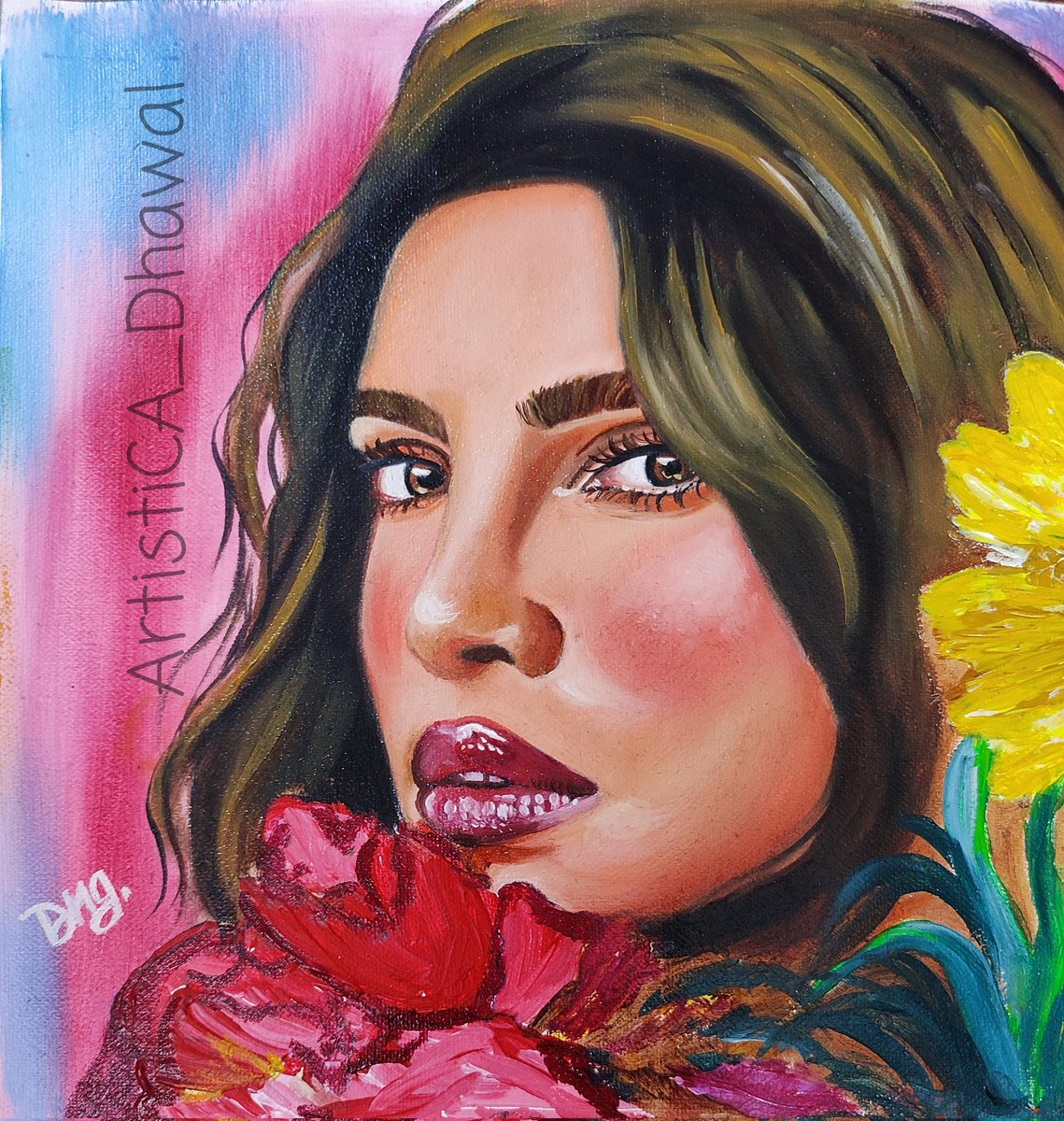 She is something!! 💎 ✨🌟 @priyankachopra
#priyankachopra #priyankachoprajonas #nickjonas #artreels #art #artwork #portrait #celebrityportrait #celebrities  #oiloncanvas #painting #oilpainting #oilportrait #missworld #loveagain