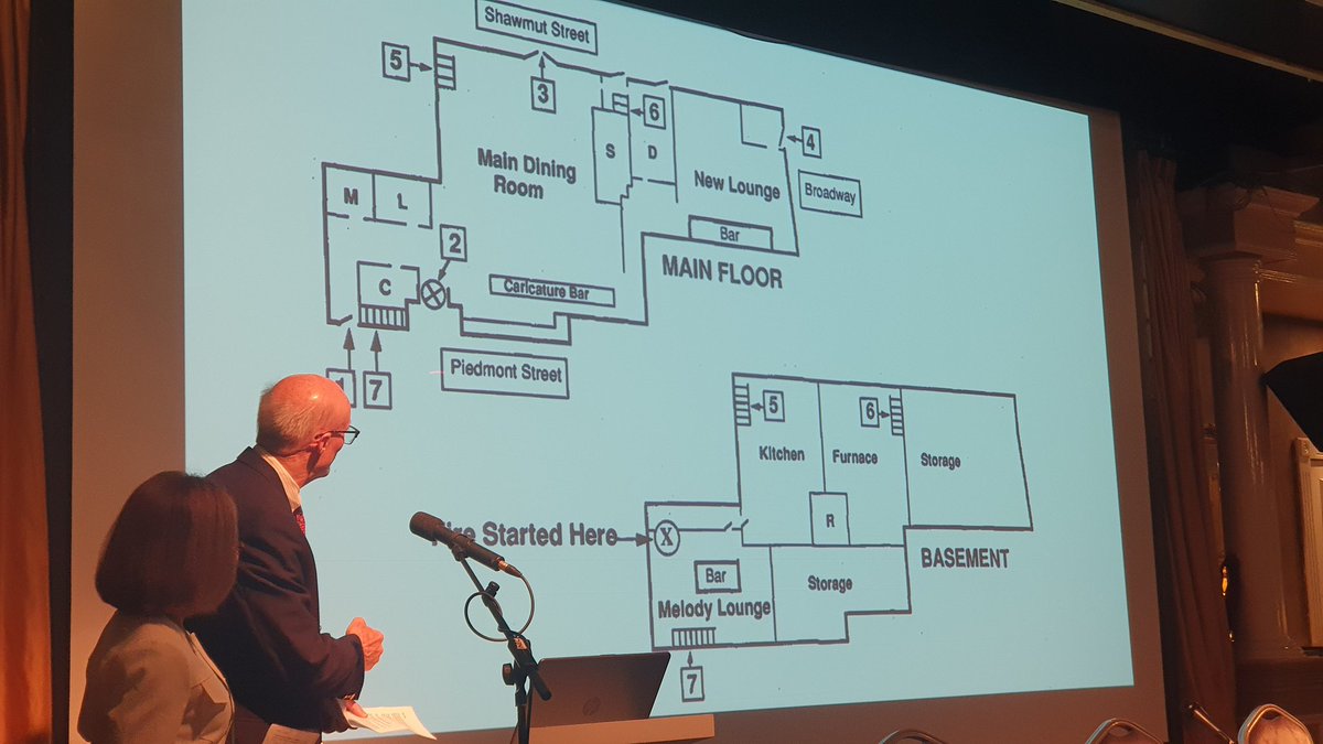 Fires in night clubs. David and Joyce presented their preliminary findings at the last WADEM conference. Today, at the #wadem2023 conference, Joyce and David provided an update.