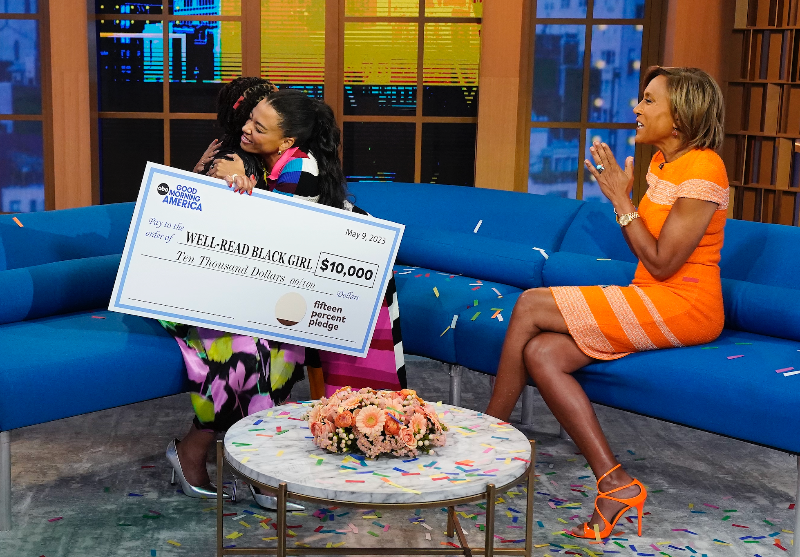 wellreadblkgirl's tweet photo. Did you see our BIG SURPRISE on Good Morning America?! Learn more about #CampJoy ✨ https://t.co/3ItU7LKRmq https://t.co/R3SrsFcSP6