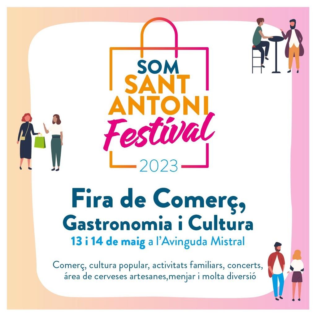 BarcelonaOberta's tweet photo. Tens una cita amb Som Festival 💓
👉🏻dissabte 13 i diumenge 14 de maig
📍Avinguda Mistral 
⌚de 10h a 22h

II edició del Som Festival, fira de comerç, gastronomia i cultura. https://t.co/HmQjv2b0de