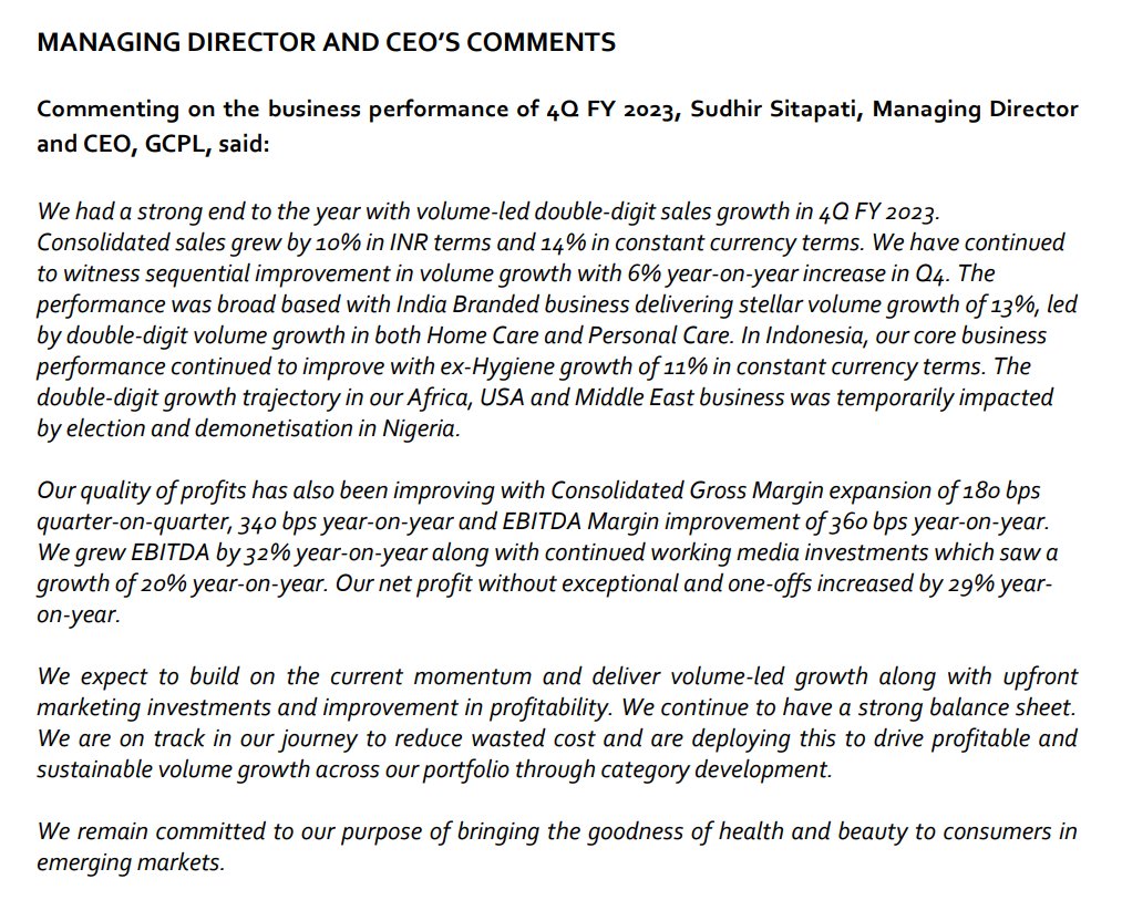 AoI Ventures on Twitter "Godrej Consumer Products"