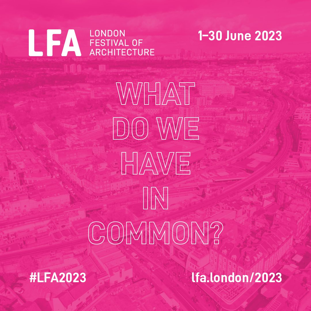 We’ve partnered with @LFArchitecture and @lambeth_council to form an official #LFA2023 Destination – an entire programme of events taking place in #Brixton, celebrating #architecture and citymaking, this June! 

👉full programme here bit.ly/3NSgz0t

#InCommon