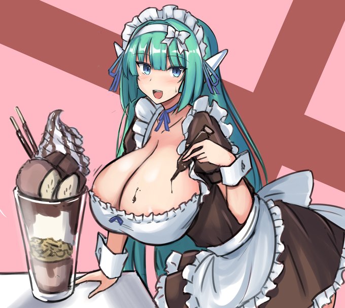 #メイドの日 うちの子の仕事はメイドなんです https://t.co/I4IO6uSk97