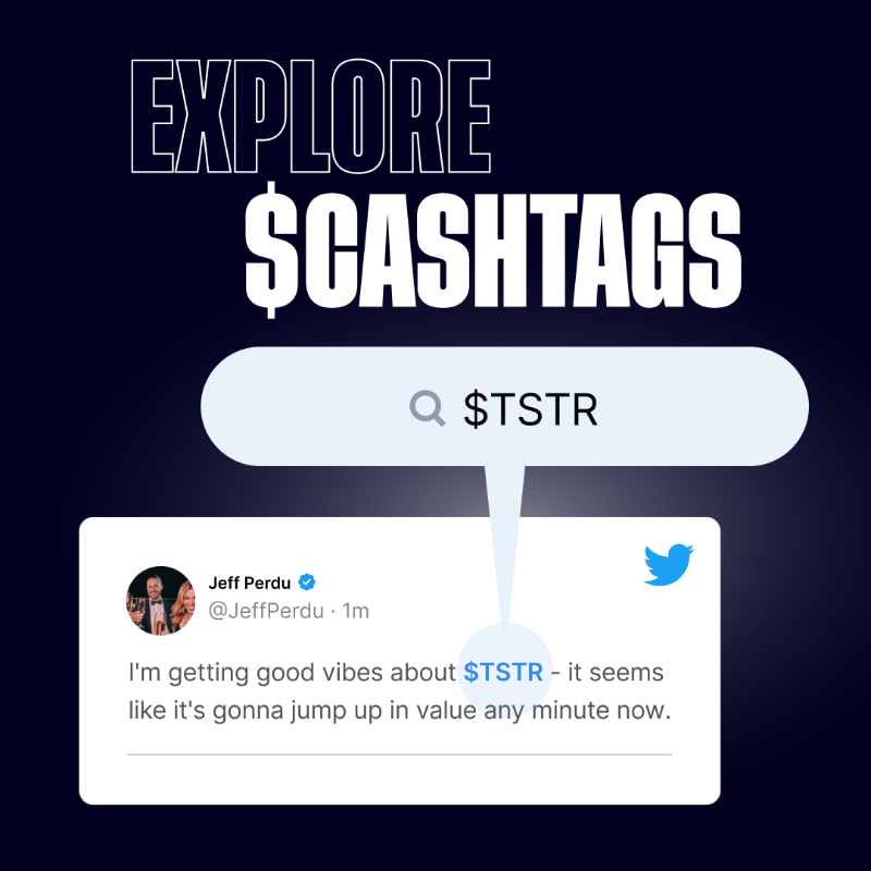 eToroUS's tweet photo. Twitter and eToro have partnered to make it easier than ever to find and purchase your favorite investments. Now, whenever you search a 💲CASHTAG, you’ll get up-to-date information and an instant connection to eToro. Start searching 👌