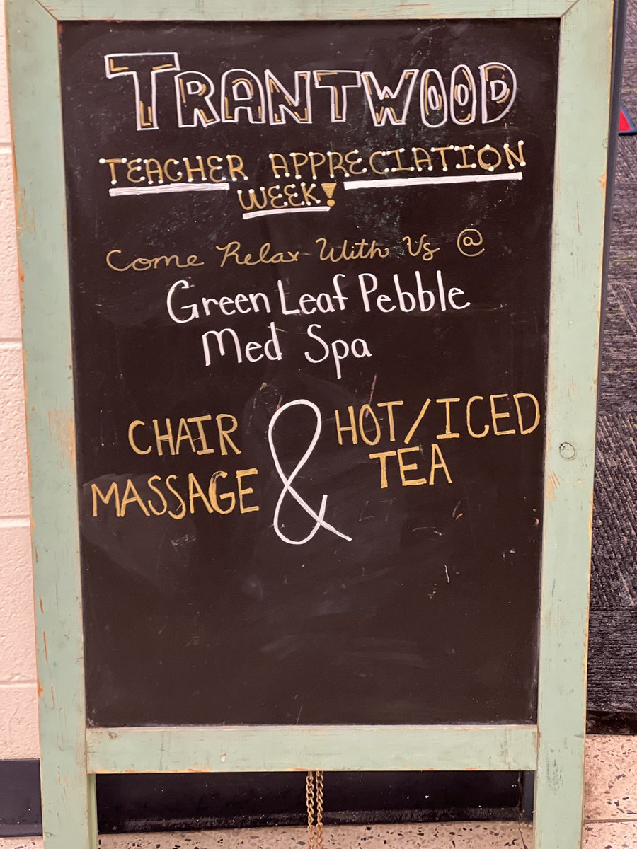 TrantwoodES's tweet photo. Thank you to our PTA for giving our teachers a SPA Day! @CoachHolleran @Lewis2Karen @TrantwoodPTA @vbschools #TheNestistheBest https://t.co/S0et8JAI4M