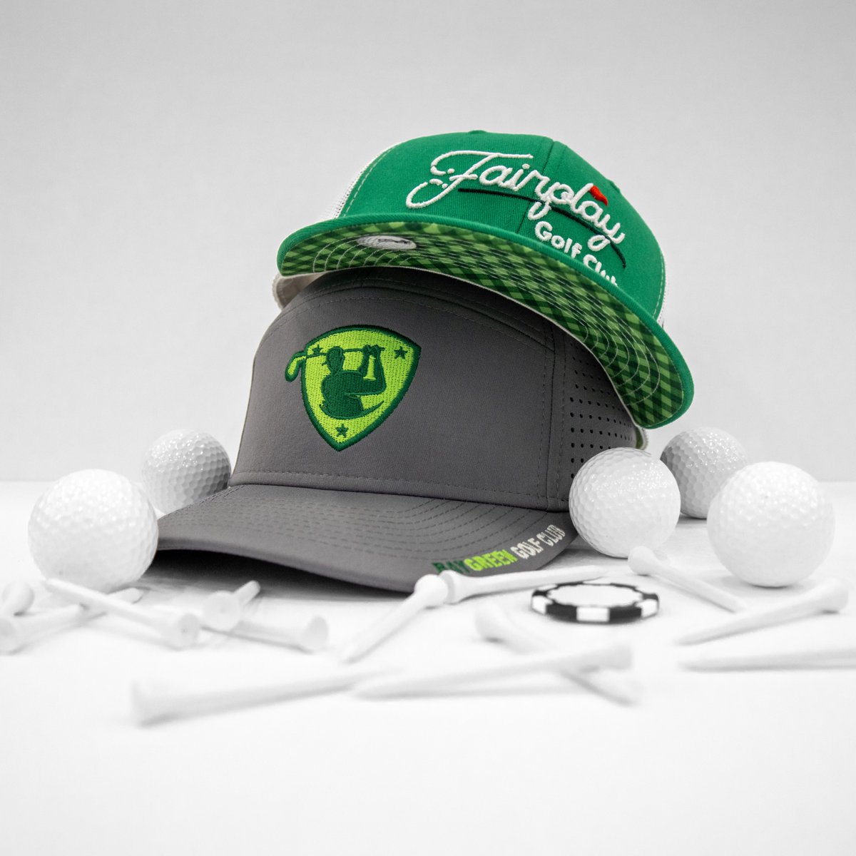 MaxHatUSA's tweet photo. Golf season is in full swing! What MAX Hat do you absolutely need when you’re out on the course? 
. 
.
 . 
#nationalgolfday #golfday #golfhats #customhats #fullycustom #performanceheadwear #wholesaleheadwear #baseballhats #wholesalehats  #companyhats https://t.co/CQ1FbeZbRV