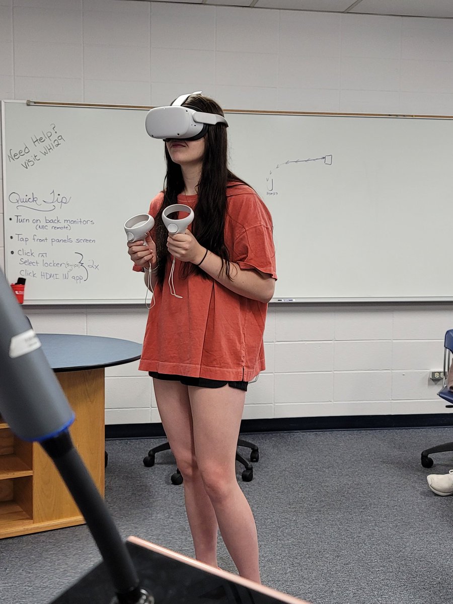 WhitSivils's tweet image. #AR #VR Day in #EdTechAtLATech!