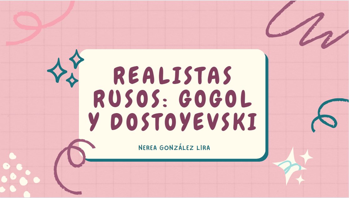 Exposiciones orales en 1º de Bachillerato: Realistas rusos: Gogol y Dostoyevski bit.ly/42ddqwy #PLC #B1C_IESLaMercedValladolid <a href="/ieslamerced/">IES La Merced</a>