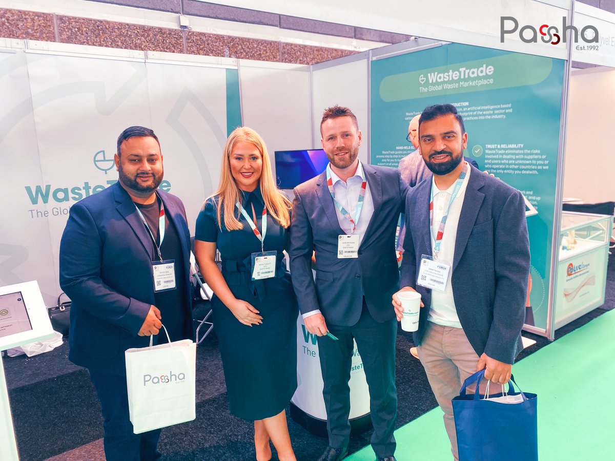 🌟 Exciting news from #PRSEShow! Visited trade partners @WasteTrade, impressed by their waste trade platform! Ready to revolutionise our waste management practices and contribute to a sustainable future. ♻️🌍 #Sustainability #Partnership #CircularEconomy
