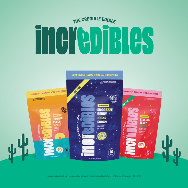 risecannabis's tweet photo. Got a sweet tooth? You won't wanna miss the sick deals on incredibles at RISE Dispensaries! 🍬 Order online now for pickup or delivery! 🚚💨 #CannabisDeals #Incredibles #RISEDispensaries