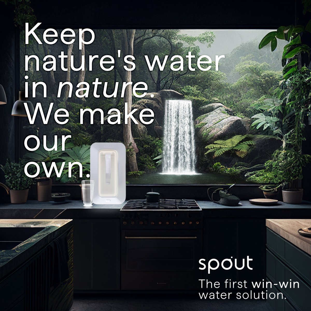 drinkspout's tweet image. Say goodbye to single-use plastic bottles and hello to fresh, pure, alkaline drinking water with Spout. Keep nature&apos;s water in nature, and make your own. 🌿💧 

Preorder yours at link in bio.

#sustainableliving #waterconservation #spoutwater #zerowaste #reusable #ecoconscious…