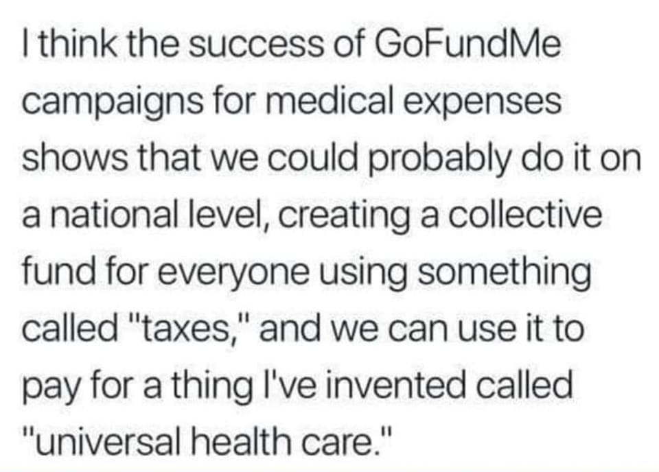 funder's tweet image. Truth.