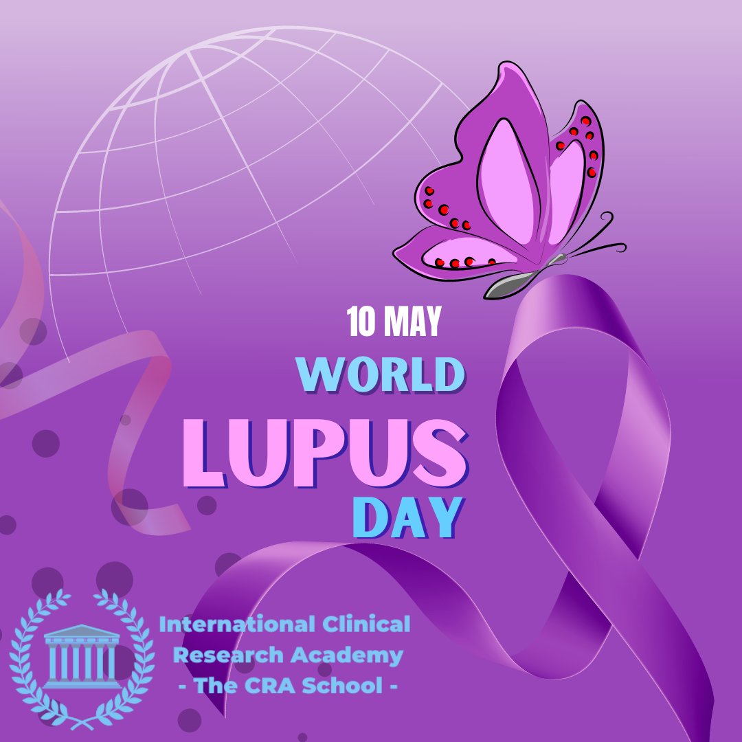 CRASchool's tweet image. Spread Awareness about lupus!
zurl.co/r84Y
info@cra-school.com
#lupusday #spreadawareness #elearningcourse #clinicaltrials #regulatoryaffairs #pharmacovigilance #cracareer #crccareer #clinicalresearch
