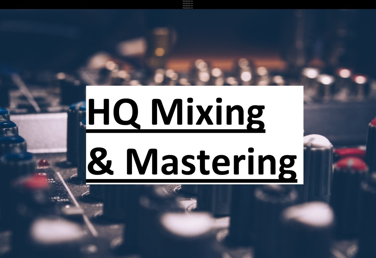 TalithaCassaun2's tweet photo. Best Mixing &amp; Mastering Services 2023 Try here: https://t.co/1H97GvTjgi #majorlabel #beatmaker https://t.co/f7IiXsPY8j