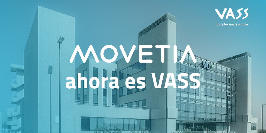 Encantados de anunciar que Movetia es ahora @VASS_Group . Con esta unión, reforzamos nuestras soluciones digitales y alianzas manteniendo nuestro compromiso con la excelencia. Para más información y ver las novedades, visita @VASS_Group 

#VASS #Movetia