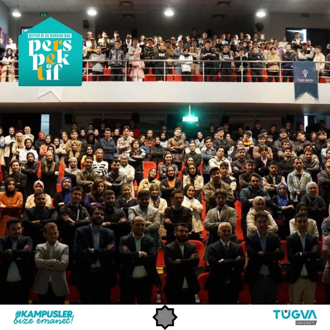📍 İstanbul

Buyur Bi De Burdan Bak ! 

"Vizyonunuzu genişletin, dünyayı değiştirin " 🚀

Perspektif'in ikinci durağı olan
İstanbul’da , TUSAŞ Genel Müdürü Temel Kotil ve TÜGVA Genel Başkanı İbrahim Beşinci gençlerle Türkiye Yüzyılı'nda buluştu! 
😎💪🏻🚀

#BuyurBideBurdanBak