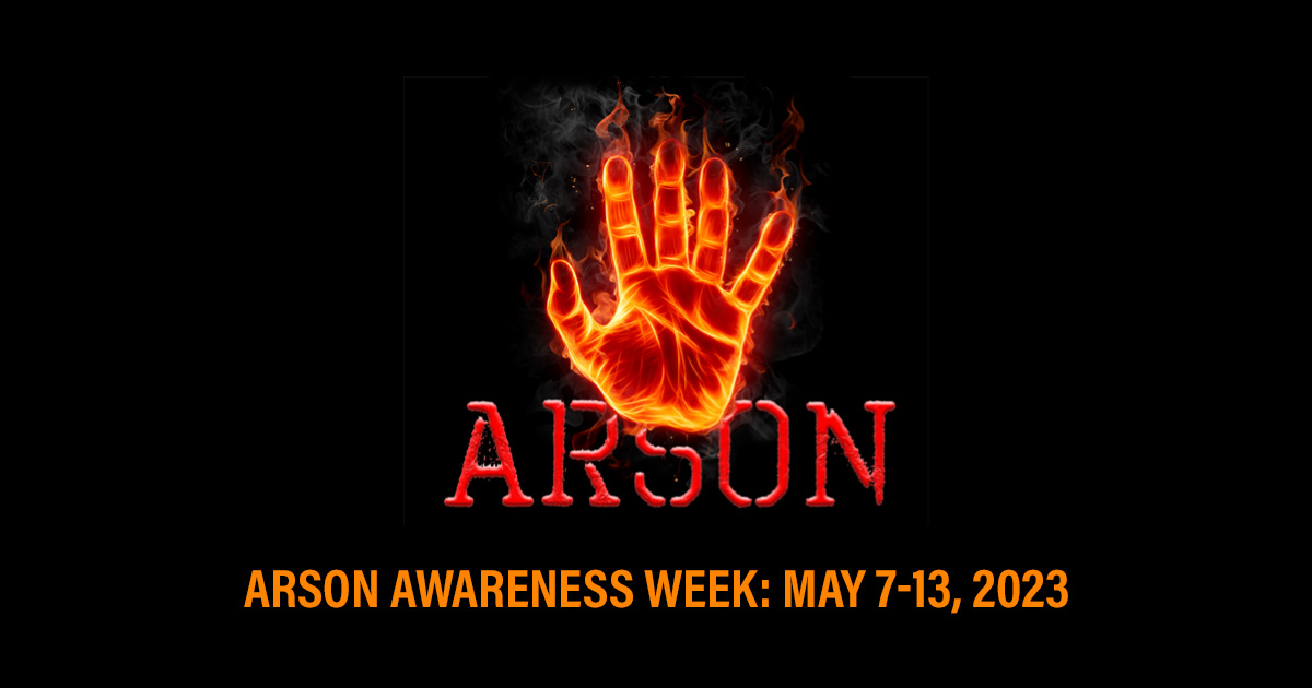 According to statistics from the NFP, each year approximately 52,000 structure fires, 13,000 vehicle fires, and 185,000 outside or unclassified fires are attributed to arson. During Arson Awareness Week, listen to the IAAI arson podcast at iaaiarson.com