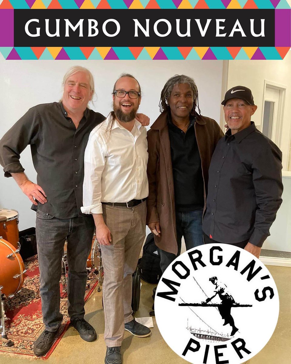 laurentbass's tweet photo. Tonight!
Gumbo Nouveau begins our run of gigs at @morganspier      We hit 8-11 pm, doing Caribbean and. NOLA jazz and a whole lot more. Excited to be bringing the quintet featuring @trumpetbart  for these shows. #phillymusic #secondline #gumbo #caribbeanjazz  #phillyjazz https://t.co/ydNvXk4fGv