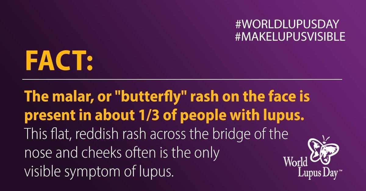 It’s #WorldLupusDay! Please follow <a href="/LupusCanada/">Lupus Canada</a> for more lupus facts and education! Also share and #LupusAwarenessDay! Education can save lives! 

#LupusAwarenessMonth #Lupusawareness #WorldLupusDay2023 #lupus #autoimmune #autoimmunedisease #immunesystem