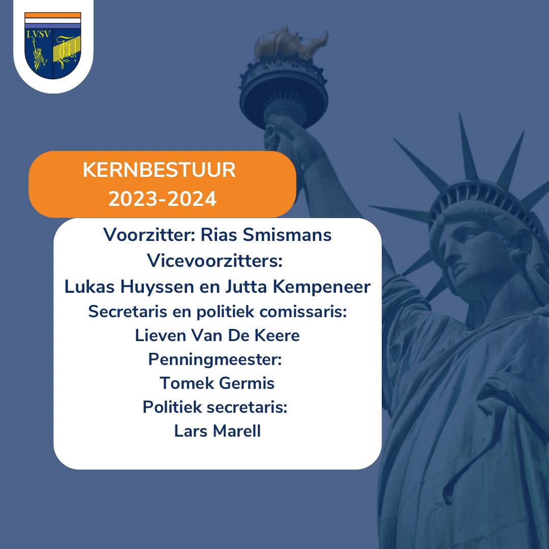 Gisteren werd ons nieuw bestuur verkozen tijdens de Algemene Vergadering. Hieronder kan u het nieuwe kernbestuur vinden: