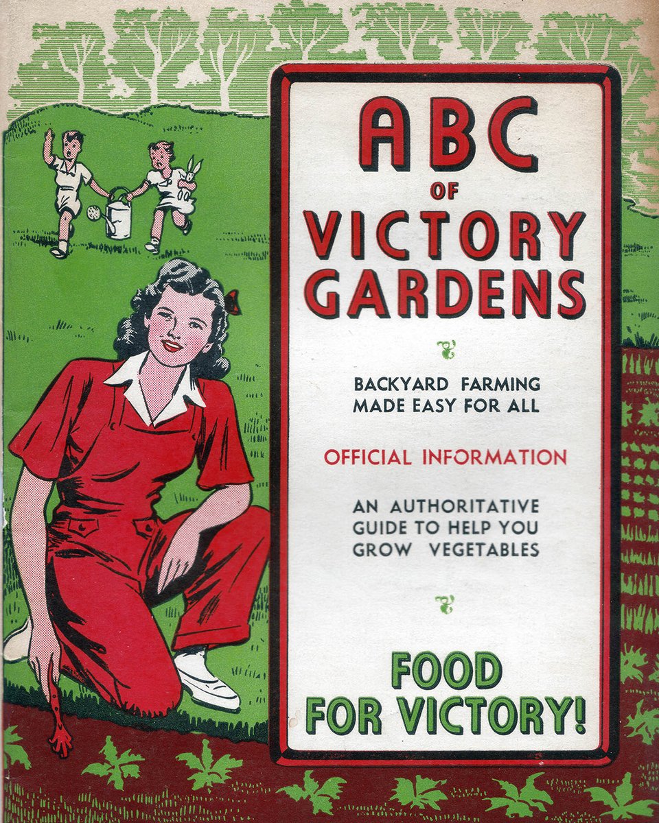 Victory_GS's tweet photo. From the ABCs of Victory Gardens, we compared the 2023 versions of suggested gardening tools to the 1943 version depicted here. Interesting how little the staples have changed!

#victorygardensupply #victorygardens #wwiihistory #homsteading #homesteadlife #gardentips #1940s https://t.co/Bxz6rtidLN