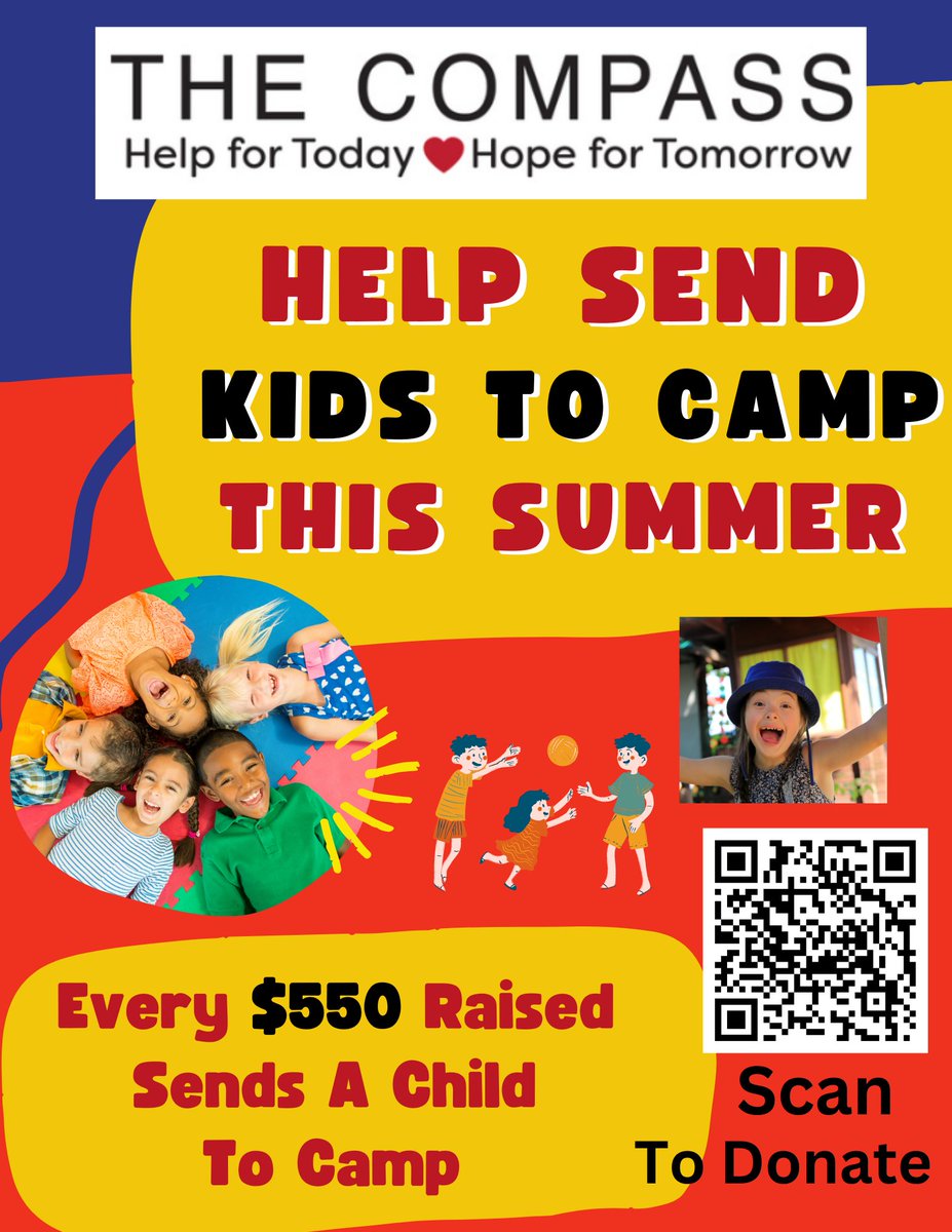 The Compass Food Bank & Outreach Centre on Twitter "Do you remember your summer camp days? What