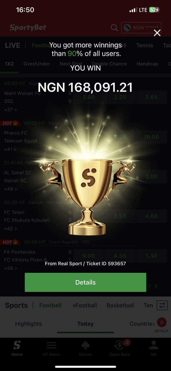 KINGLBPUNDIT's tweet photo. 3 odds Boom 💥💥💥💥💥💥💥💥💥💥💥🔥🔥🔥

163k in the bag 💰💰💰💰💰✅✅✅✅

Only God 🙏👑

Drop your winning ticket under this tweet and make sure you retweet ❤️🤲🔥

Join telegram for more
https://t.co/8IZpdcVI4P https://t.co/WpfXruNUn0
