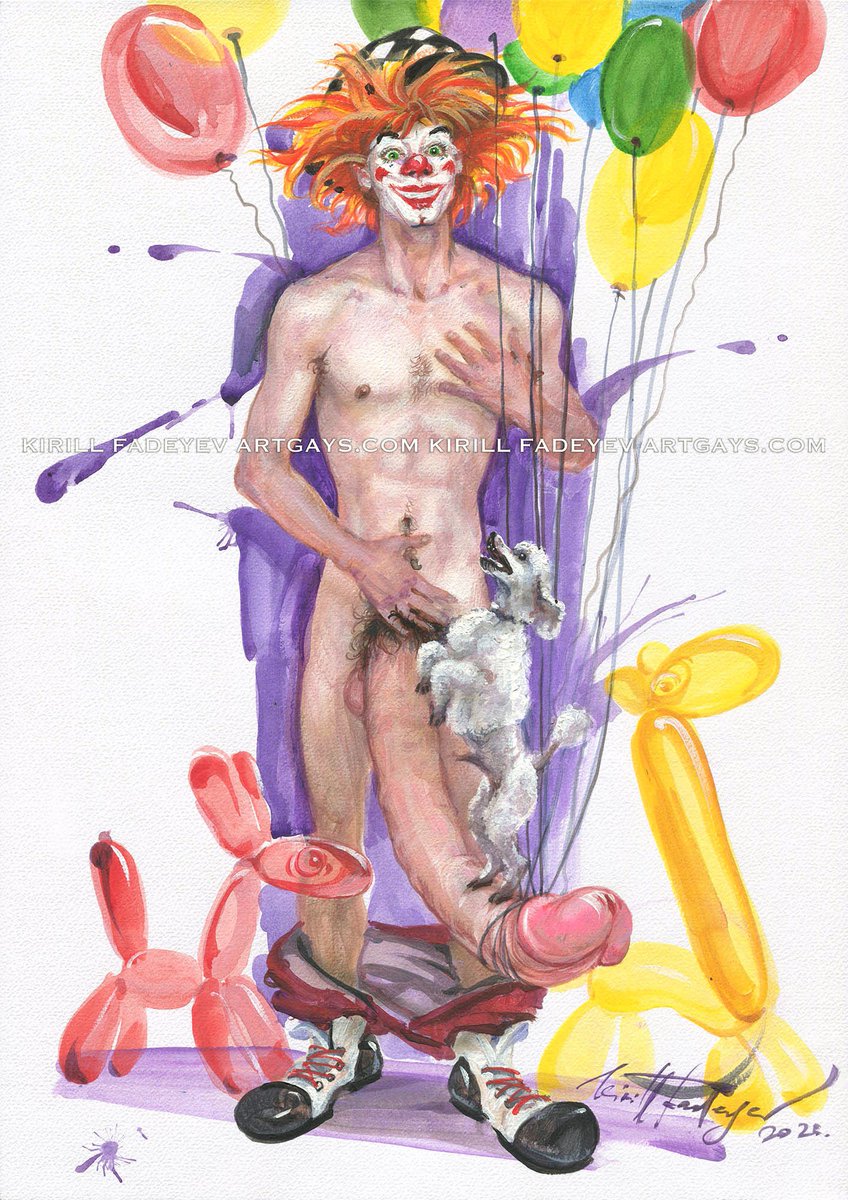 KirillFadeyev's tweet photo. «Fair with balloons», A3, 2023 

Available on https://t.co/NDQgWZRhgM https://t.co/eM9oWfgiEK