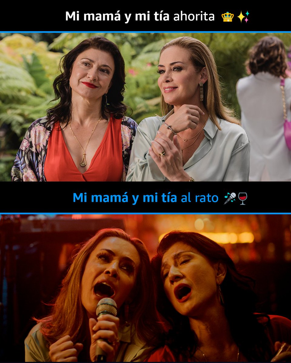 PrimeVideoMX's tweet photo. Cuando se juntan el #10demayo no hay quien las pare 👭

¡Hasta La Madre! Del Día de las Madres. ¡Ve ahora en Prime! https://t.co/7HH0ytefog