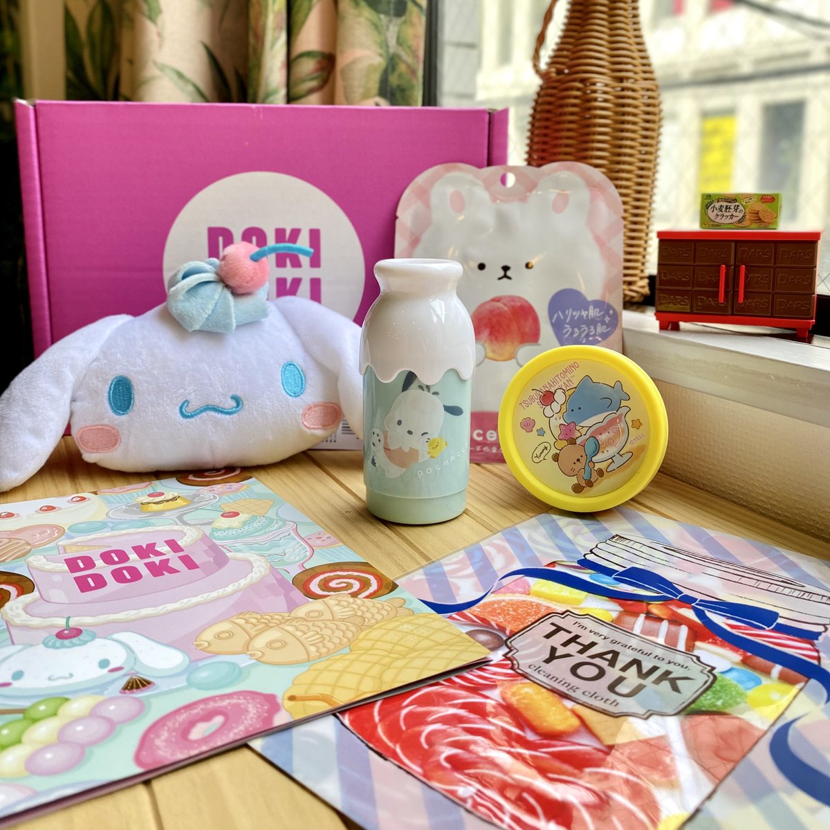 dokidokicrate's tweet photo. Sweeten up your day with our new crate drop - Sweets Paradise! 🍬🍭🍰 Subscribe to cop all these kawaii goodies ✨ https://t.co/qkG14RdV19