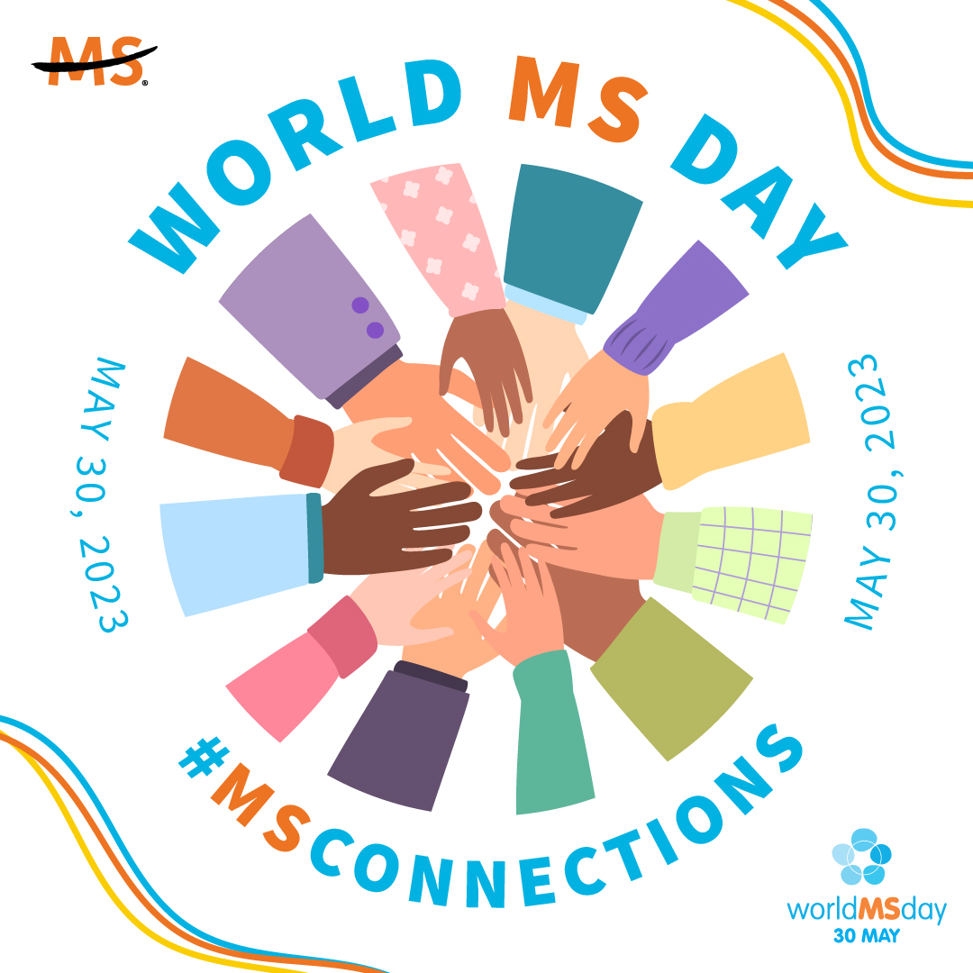 mssociety's tweet photo. It’s @WorldMSDay, and we’re shining a light on MS and the connections that come from it. We’re celebrating by featuring works of art from the MS community. Each story is as unique as the person living it and highlight strength, resilience and hope. #WorldMSDay #MSConnections https://t.co/b0omJbjnog