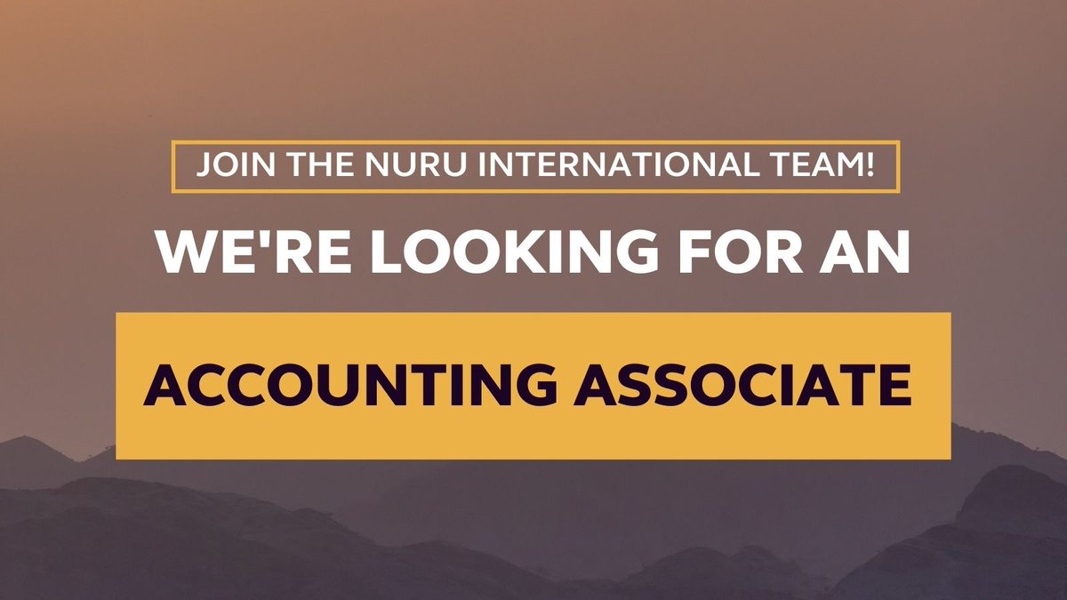 🔊 JOB OPPORTUNITY 🔊 

We're looking for an Accounting Associate who will be an integral part of the Finance Team directly supporting Finance and Marketing & Development. 

Learn more and apply for this role here: lght.ly/nd79b

#DevelopmentJobs #RemoteJobs #Hiring