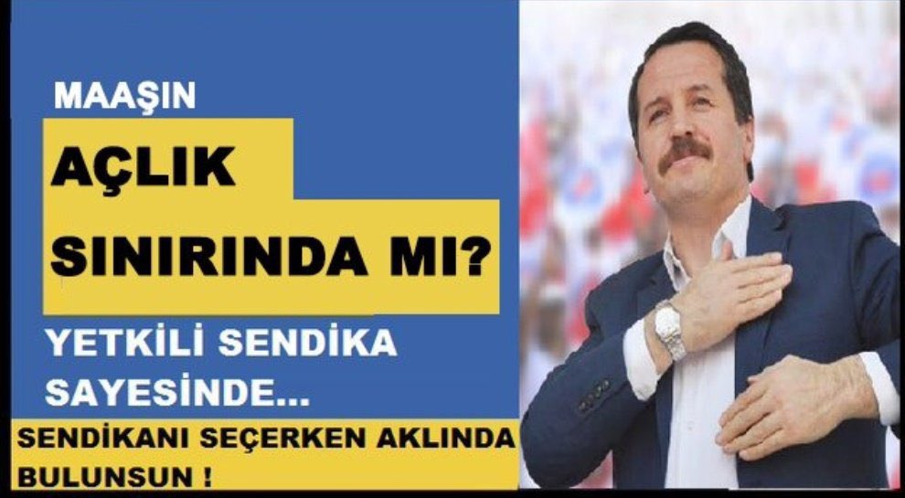 Kaç keredir burada yazıyorum sendika istifanızı basın gitsin bakın it gibi gidip ayakkabı yalarlar o zammı alırlar neden mi yalamak bunların işi olmuş… ver istifayı attir 3,5 gör etkiyi #MemurAffetmeyecek