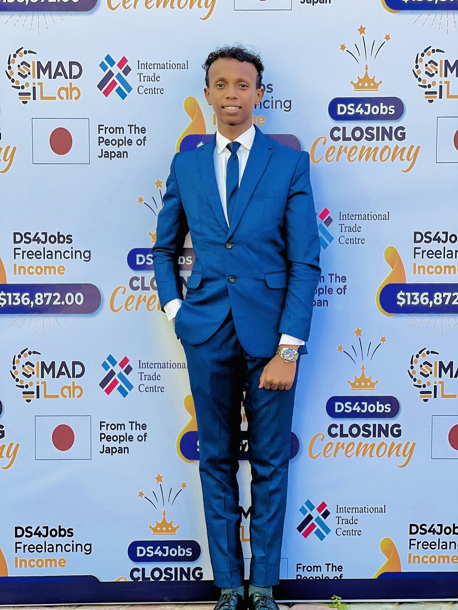 MohaHussein_'s tweet photo. Thrilled to have graduated from DS4J in @SIMADiLab ! To the next gen of entrepreneurs, don't miss out on this program. Huge thanks to the mentors, @ITCnews &amp; @JapanGov for this opportunity. #DigitalSkills4Job  #Entrepreneurship https://t.co/bDRQOzbz5L