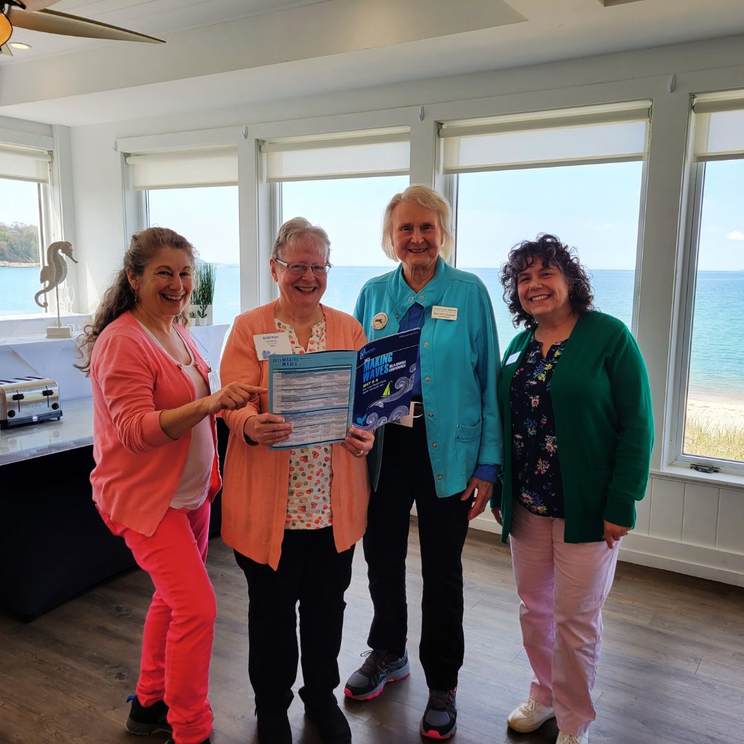 mblclibraries's tweet image. 💗Thank you, @MassLibAssoc for putting together a fantastic annual Conference in Falmouth! 📚Commissioners Karen Traub, Debby Conrad, Mary Ann Cluggish and Vicky Biancolo and the MBLC staff had a wonderful time. 👀next year&apos;s conference! #masslibraries #masslib2023 #mblclibraries