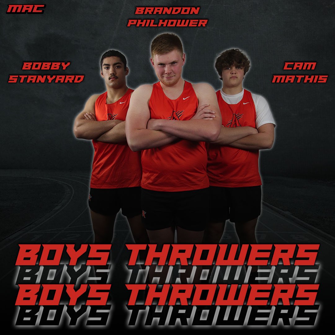 mac_ahs's tweet image. Come out and support TONIGHT 🔥🔥Bobby, Brandon, Cam! Throws start @5‼️
@AndersonRaptors @AHSRowdies @AHSRaptorsAD @AndersonT_F
