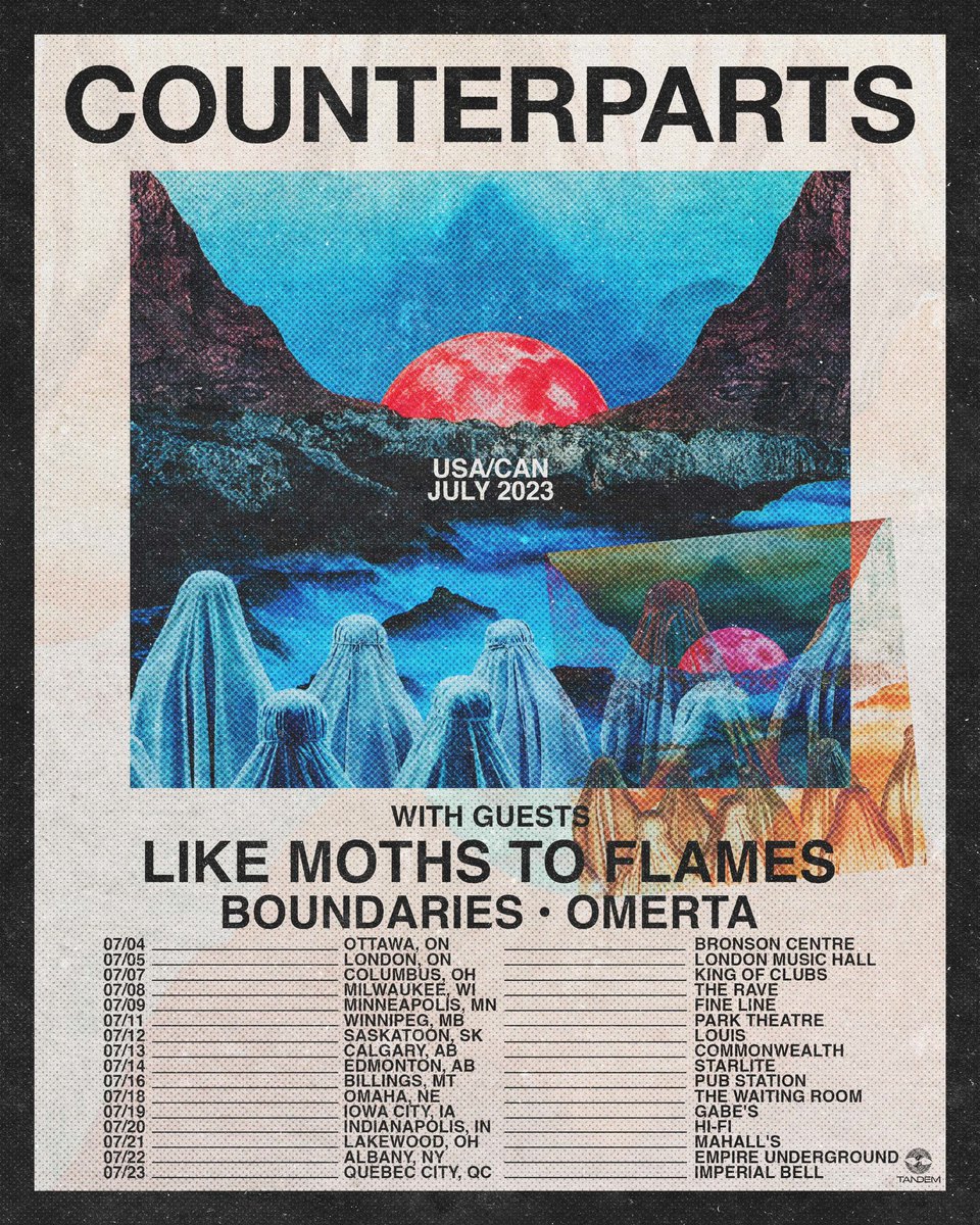 counterparts905's tweet photo. Hitting western Canada and some US cities we never hit with @lmtf @BoundariesCT @ihateomerta this summer. Tickets on sale Friday https://t.co/KxB3M43cX4
