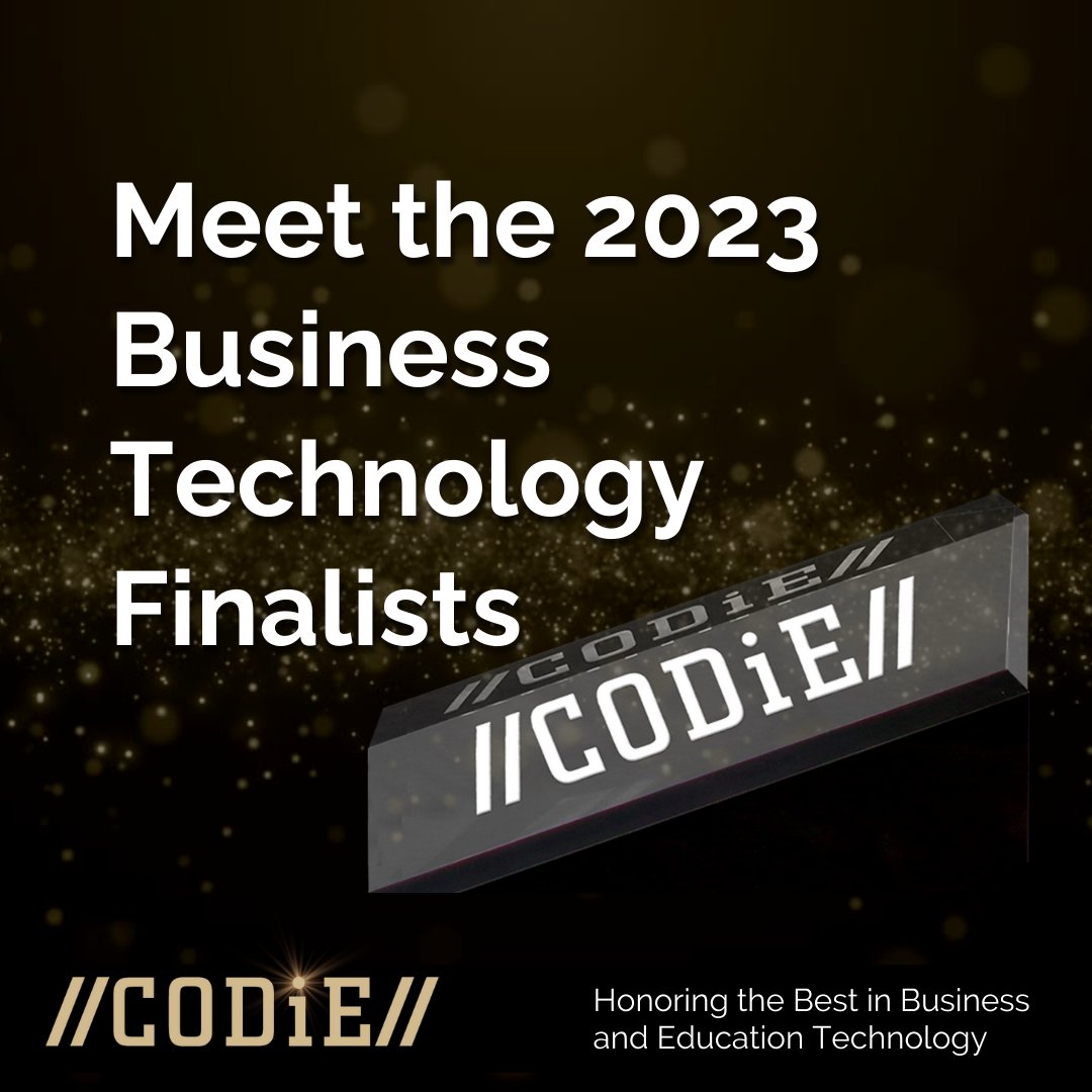 🏆@SIIA is thrilled to announce the Business Technology Finalists for the 38th Annual @CODiEAwards! These cutting-edge products and applications represent the best of the best! Congratulations to all the Finalists! #codieawards @newskyxr  siia.net/codie/2023-cod…
