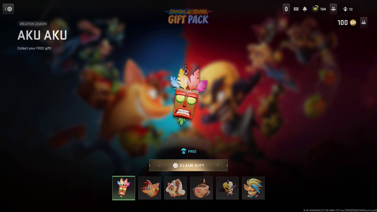 charlieINTEL's tweet photo. There is a Crash Bandicoot themed bundle available in MWII and Warzone 2, for free. https://t.co/kfHJSI3qpN