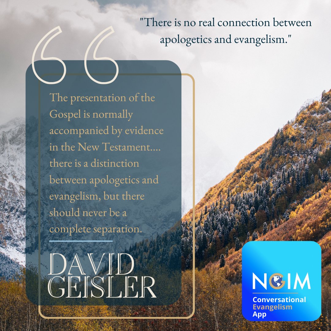 Norm Geisler Int Min tweet media